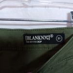 BLANK NYC The Reade Olive Grove Crop Jeans Boho Festival Casual Size 31 Photo 4