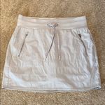 Athleta  Trekkie North Galactic Skirt Skort Gray Silver Size 4 Photo 0