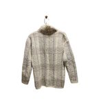 Sundance  Plaid Sweater Gray Size S Photo 9