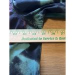 H&J Women Size 1X Water Color Print Denim Jean Jacket Artsy Buttons Cotton City Photo 7