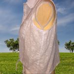 Love Note Love notes brand semi sheer white eyelet lace top Photo 2