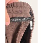 Naked Wardrobe Chocolate Brown Loungewear Casual Jogger Sweatpants Size Small Photo 2