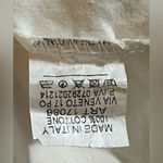 Source Unknown Made in Italy Fleur de Rose Paris Graphic Tunic Top White Rose Print 100%Cotton Photo 6