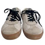 Vans Sport Low Sneakers Shoes Off White Beige Suede Lace Up Photo 2