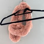 Vincent Pradier Rex Rabbit Fur NEW Scarf Blush Pink Photo 2