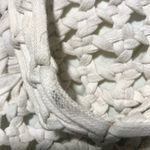 Anthropologie  cream woven handbag shoulder bag boho large shoulder bag Photo 6