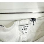 Crown & Ivy Shorts Womens Tropical Denim White/Blue Size 4 Photo 4