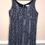 Michael Kors MICHAEL Women’s Snakeskin Print Sleeveless Sheath Dress Photo 0