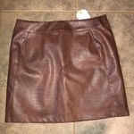 Loveriche Camel Print Skirt  Photo 0