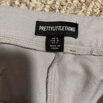 Pretty Little Thing  Gray Pleated Trousers- Size 4 Photo 5