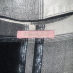 Victoria's Secret  Flannel Romper Black White Buffalo Plaid Pajamas Photo 6