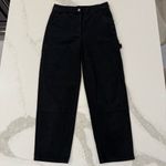 Wilfred  Free x Aritzia Brennan Knee Patch Utility High Rise Pants Womens 6 Black Photo 7