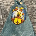 Kathmandu Imports Blue Graphic Tank Top Size M By Kathmandu Photo 0