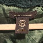 Urban Outfitters  emerald green teddy jacket size Large. Crazy soft! Photo 7