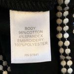 J.Jill  Cotton Knit Embroidered Skirt XSP Photo 7