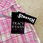 Vintage Pink Checkered Mini Skort 🎀✨ | Tracy Evans NWT Size 7 Photo 2
