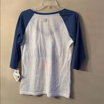 Genuine Merchandise Women’s NY METS Vee Neck Shirt NWT Size Large Photo 5