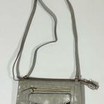 Gray Grey Snake Snakeskin Print Leather Crossbody Mini Bag Purse Pocketbook Handbag 🩶 Photo 2