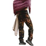 New Free People Cascade Printed Straight Leg Pants Dream State Floral XS Black Photo 1