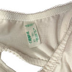 Vintage Carnival Ivory Satin Lace Bra Romantic Lingerie 38D Cream White Size undefined Photo 6