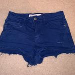 Abercrombie & Fitch Royal Blue Denim Shorts Photo 1