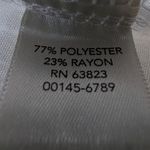 Christopher & Banks Sleeveless Collared Button Up Shirt – Women's S White Photo 4