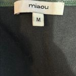 MIAOU GREEN VEGAN LEATHER CORSET TOP WOMENS SIZE MEDIUM • SOLD OUT ONLINE Photo 15