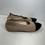 Chocolat Blu Woven Elegant Black and Cream Women's Flat size 40 Photo 1