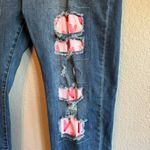 Wear Jeans Distressed Heart Valentines Jeans Plus 2XL Blue Size 18 Photo 3