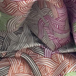 The Sak Tri Colored Leather Navy, Sage Green and Tan Crossbody Bag Photo 9