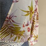 Timing Tropical Lace Trim Tie Front Shrug Photo 6