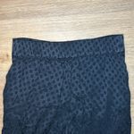 Madewell Pants Drapey Jaquard Huston Crop Black Polka Dot Elastic Womens S Photo 7