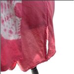 Bleu Clair Claire Pettibone Coverup Tunic Pink Tie Dye Made USA Women's Medium‎ Photo 2