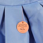 Chi Chi London  Womens Marlie Dress Size 8 Blue Off-shoulder Cocktail NEW Photo 11