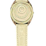 NWOT Lure Light Blue Silver Rhinstones Circles Wristwatch Women’s Watch Photo 0