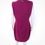 Akris Punto  Womens Sleeveless‎ Knee Length Sheath Dress Magenta Size 10 Photo 3
