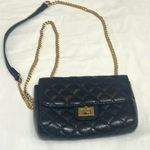 Forever 21 Mini Black and Gold Bag Photo 0