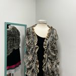 Charming Charlie  Lightweight Ruffled Fringe Wrap or Scarf Photo 3