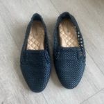 Birdies  The Starling Black Woven Flats Comfort Faux‎ Leather Slip On Size 7 Photo 1