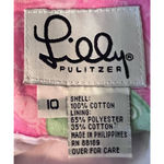 Lilly Pulitzer Pink Turtle Sleeveless Dress Size 10 34 1/2" Long x 18" PTP Photo 2