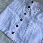 Forever 21 White Button Up Skirt Photo 2