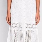 True Decadence White Broderie Bardot Eylet Boho Maxi Dress Size 12 NWT Photo 0