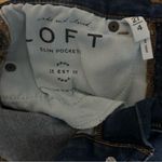 Loft  Modern Skinny Crop - size 27/4 Photo 7