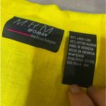 M.H.M Woman (Melissa Harper) 2 piece linen cotton blend maxi dress size 18W Yellow Photo 5