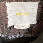 Anthropologie Hei Hei Camouflaged Lace Anorak Jacket Coat size L Photo 7