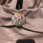 Gottex  Sexy one piece metallic gold Shimmer Swimwear 12 Photo 6