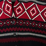 American Living 100% cotton knit cardigan sweater vest aztec tribal print. XL Photo 2