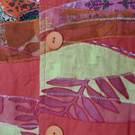 Coldwater Creek MESH COLORFUL ART TO WEAR BOHO LEAF NEON JACKET 1X Photo 7