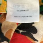 Tory Burch  Women's Shirt Sz 0 Floral Cotton‎ Bell Sleeve Boho  Clear Sequin Photo 10