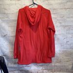 Columbia Sweater Womens XL Bright Pink Full Zip Hoodie Tunic Length Fleece Photo 3